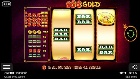 888 Gold Slot Grátis