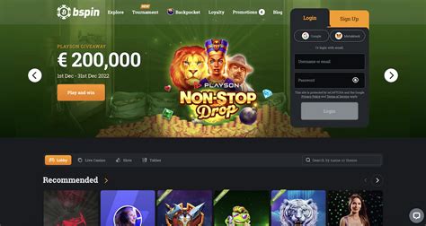 Bspin io casino codigo promocional