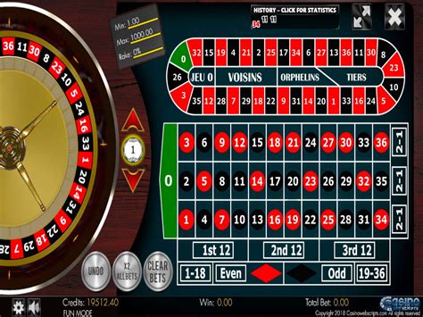 European Roulette 2d Advanced Slot - Play Online