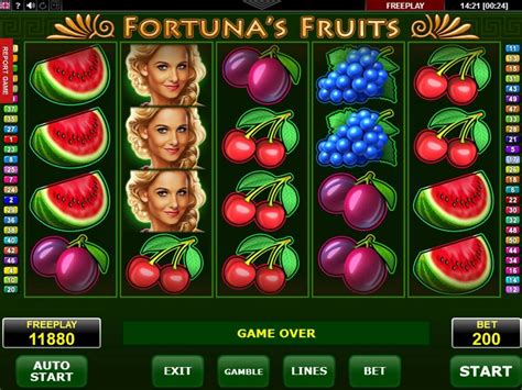 Fortuna S Fruits PokerStars
