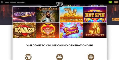 Generation vip casino Colombia