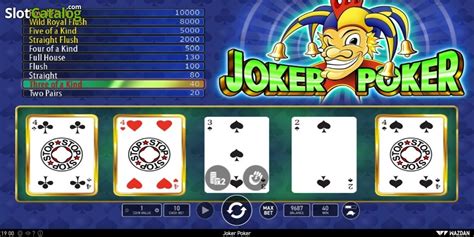 Jogar Joker Poker 5 no modo demo