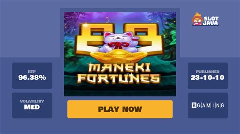 Maneki 88 Fortunes PokerStars