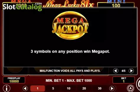 Mega Lucky 81x Betsson
