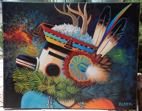 Navajo artista jack black em 1984