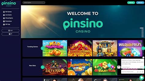 Pinsino casino login