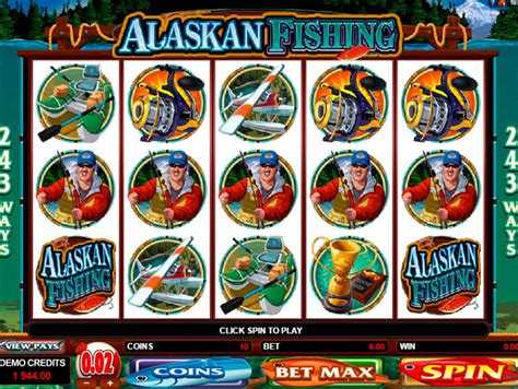 Slot do alasca a pesca