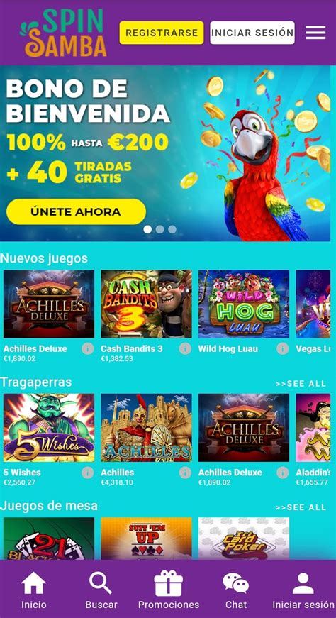 Spin samba casino Bolivia